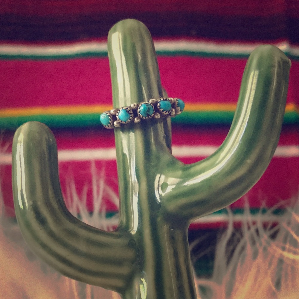 Vintage *REAL* Sterling Silver & Turquoise